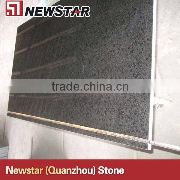 New black flamed basaltic granite
