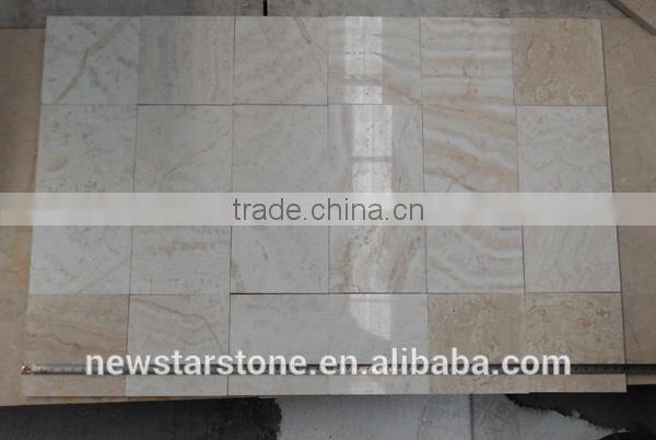 Newstar tumbled travertine pavers