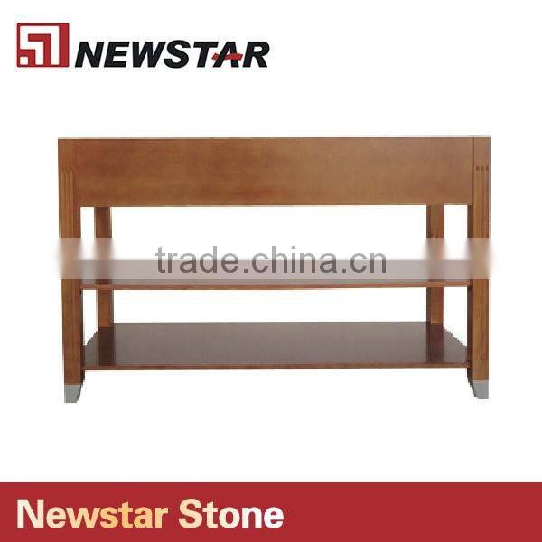 Hotel solid wood bathroom vanity cabinet