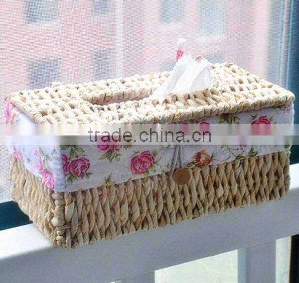 decorative wicker tissue box wholesale