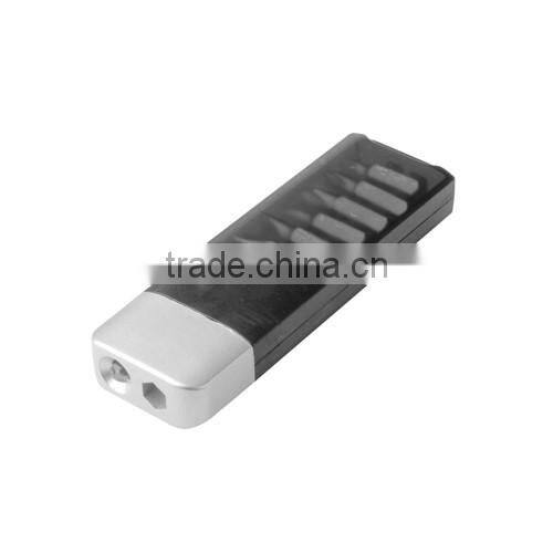 Promotional mini screwdriver set with LED light