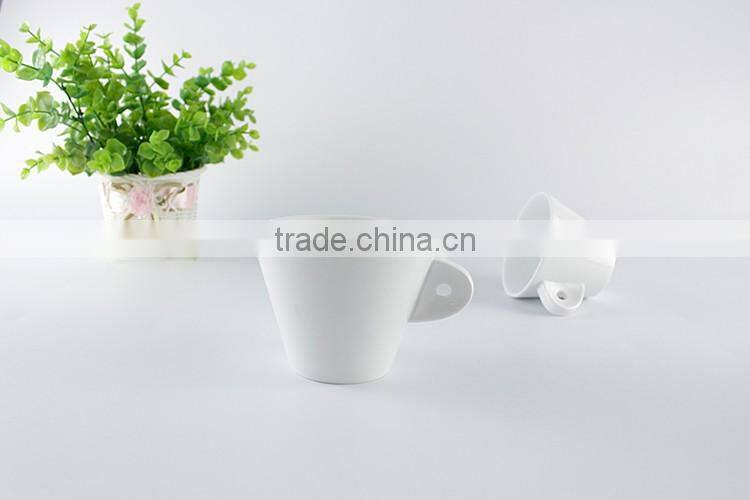 Factory direct manufacturer wholesale bulk custom logo image decal household porcelain ceramic tea cup and saucer