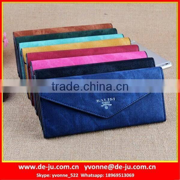 Multifunctional Pocket Canvas Wallet