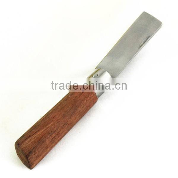 Rose Wood Handle Multi Purpose Outdoor Survival Pocket Knife, Electrical Knife