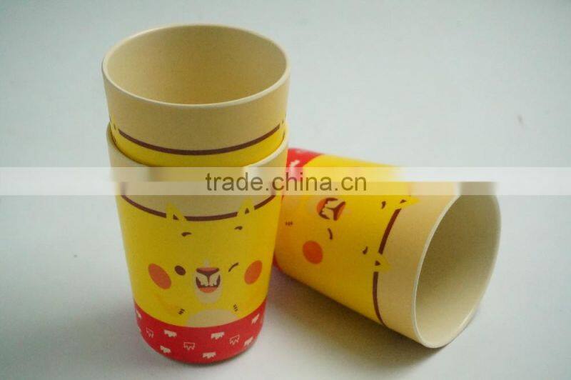 Eco-friendly bamboo fibre drinking cup