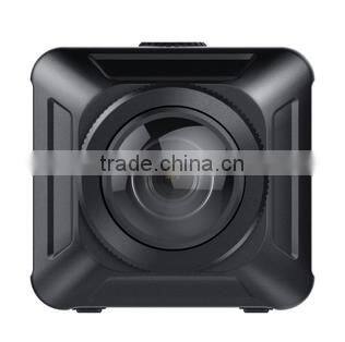 Factory two Lens wifi 720 degree mini dv camera action camera