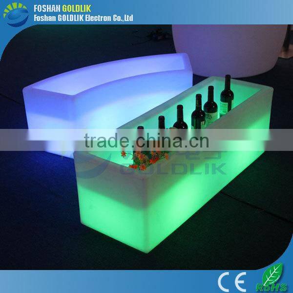 Waterproof Beer Holder 16 Color Lighted Plastic Bar Beer Holder