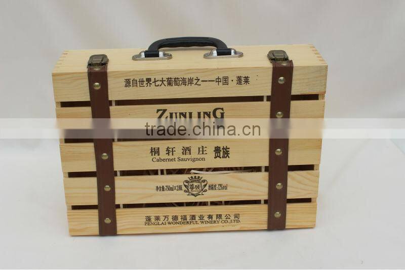 2015 Refinement wooden wine shelf