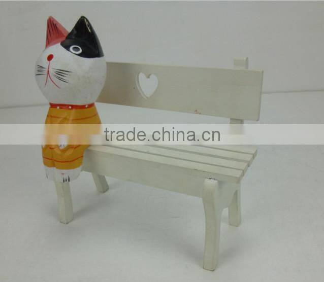 ZAKKA do old mini wooden chair toy,Shooting props,mini bar furniture