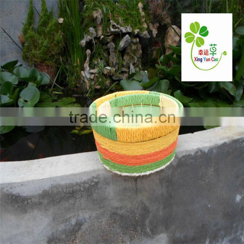 paper string basket handmade factory supply hand made