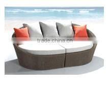 Outdoor Rattan Day Bed 2 Piece Set