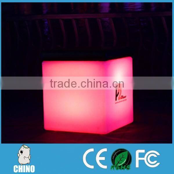 HOT SELLING ! LED flower pot outdoor waterproof vase with logo printing