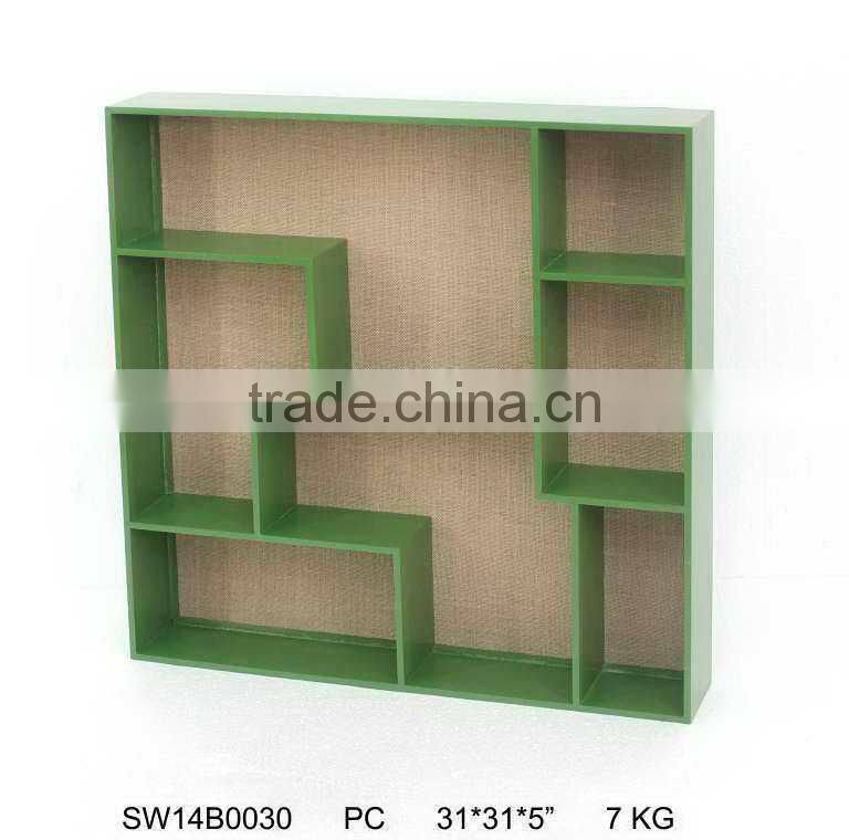 wood corner shelf for home