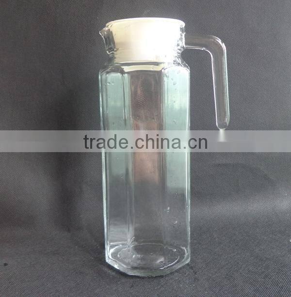 1000ml top quality Glass juice jug milk jars