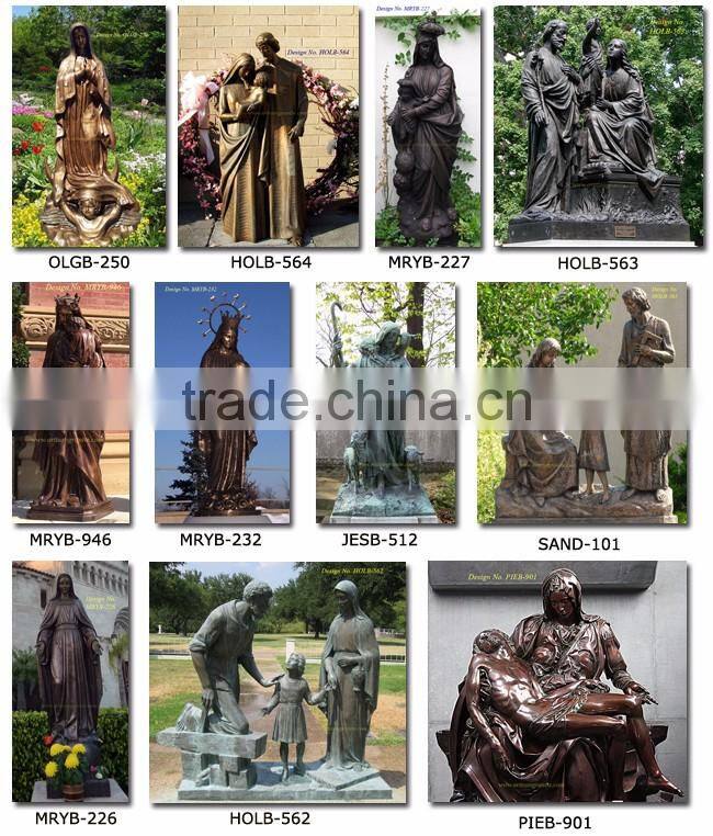 2015 new produced home decor bronze virgin mary catholic
