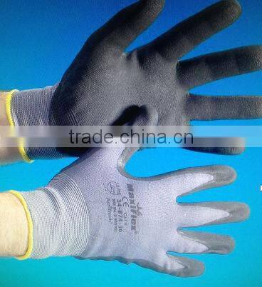 Latex palm coating safety gloves with factory price