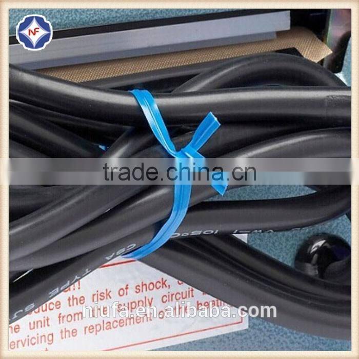 plastic clip band for electronics/garden twist tie wire for tree/plastic twist ties