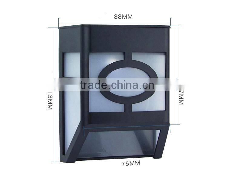 2015 new design High quality led solar fences lights ,wooden soalr pool fence lamp