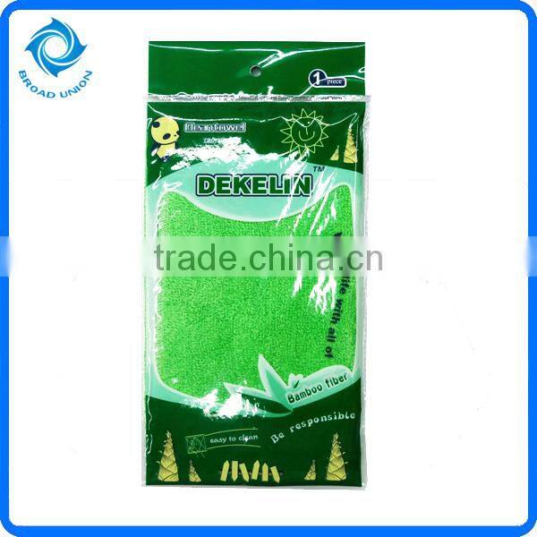30x30cm Cheap Bamboo Fiber Kitchen Dish Towel Cleaning Cloth