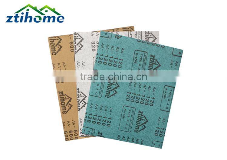 super high quality coated brown kraft abrasive sandpaper
