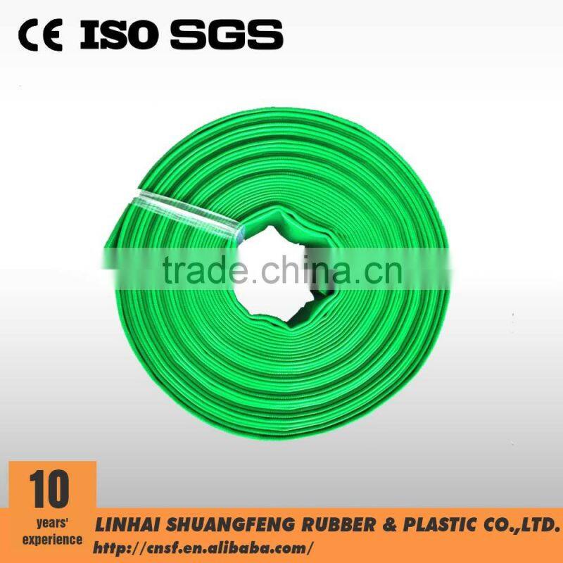 water pump used flexible water hose pipe irrigation discharge