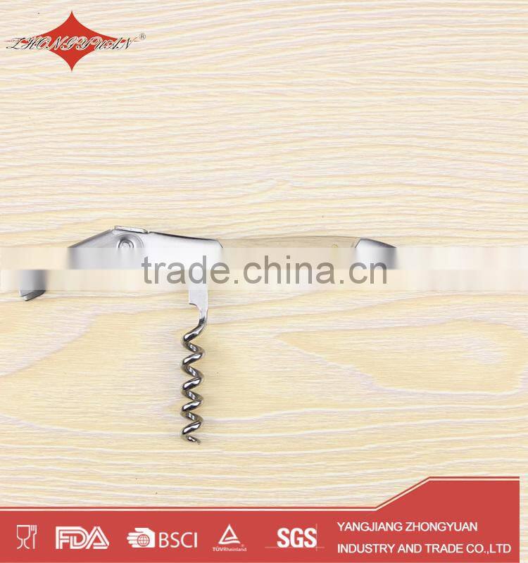 wooden corkscrew wine cork opener for promotion gift