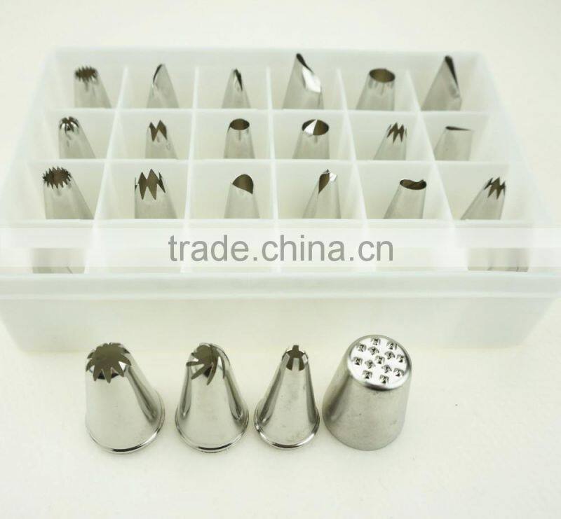 42157 Stainless Steel Cake Decorating Tips/Mouth for Pastry bag/Fondant Tools