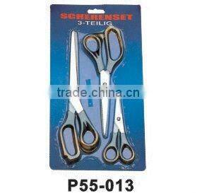 Stainless steel pizza scissor set with PP handle