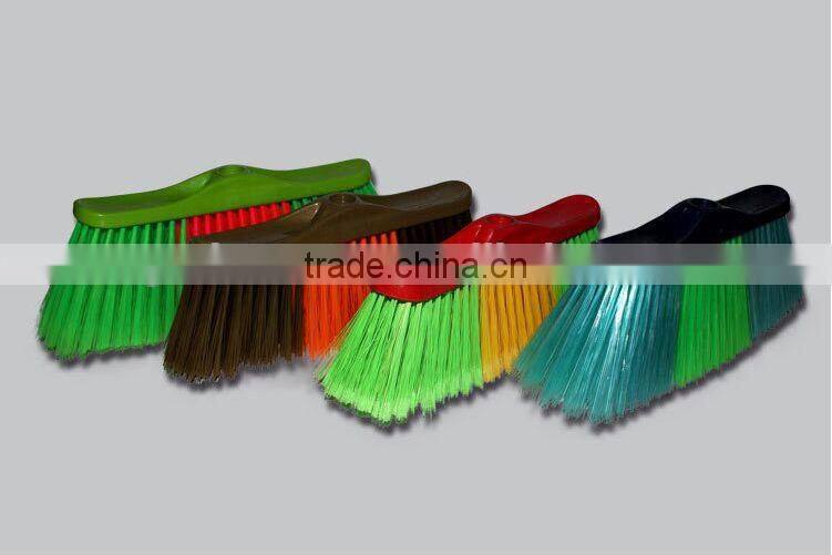 Low price plastic broom, plastic broom with wooden handle