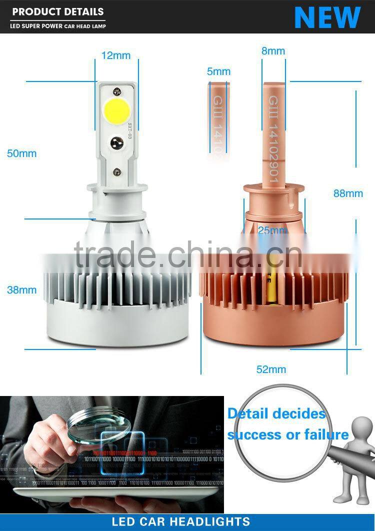 high low beam H4 Auto LED Head Light Lamp factory wholesale