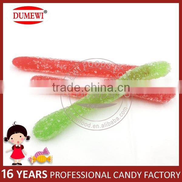 Snack Shape Sugar Coated Fruit Gummy Soft Candy