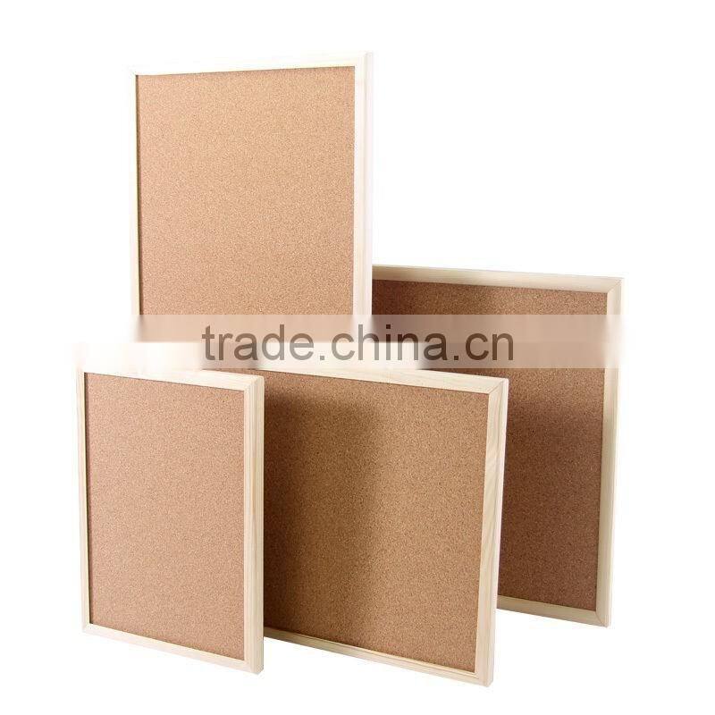 2016 hot sales Wooden frame cork board