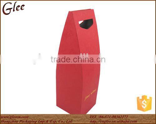 Fancy Paper Wine Box, Wooden Gift Box for Wine, Wine Bottle Gift Box