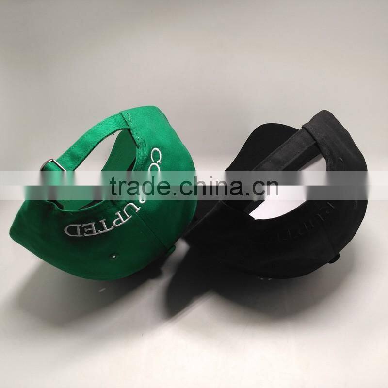 Custom Embroidery Logo Unstructured Dad Cap With Sliding Metal Buckle