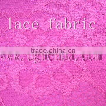 2015 new style composite lace fabric/lace fabric laminate chiffon for evening dress,curtains