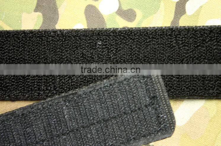 high quality black big D metal buckle military tactical combat belts