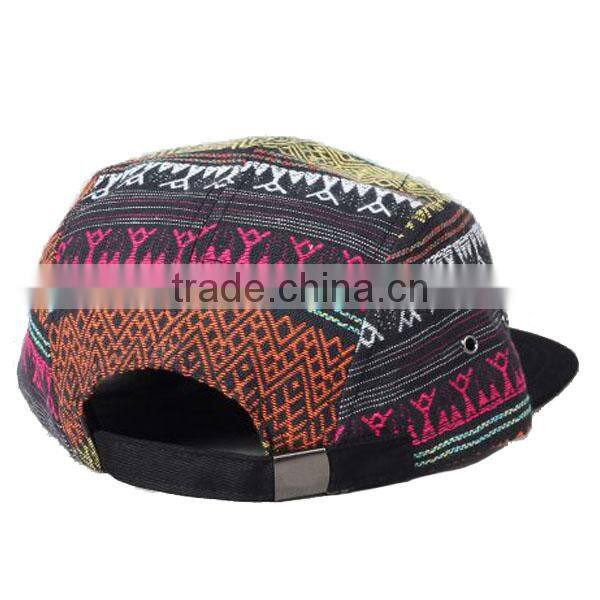 Custom Hat Blank 5 Panel Camp Cap,5 Panel