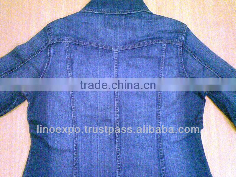 Ladies L/S Fashionable Denim Jacket