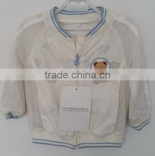 baby boys embroidered sun-protective clothing for summer