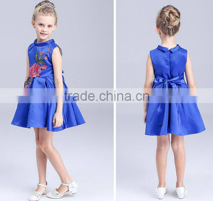 2016 new girl dress embroidered puffy pettiskirt princess skirt summer