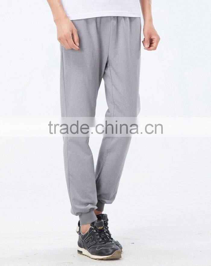 High quality custom blank grey no boundaries jogger pants