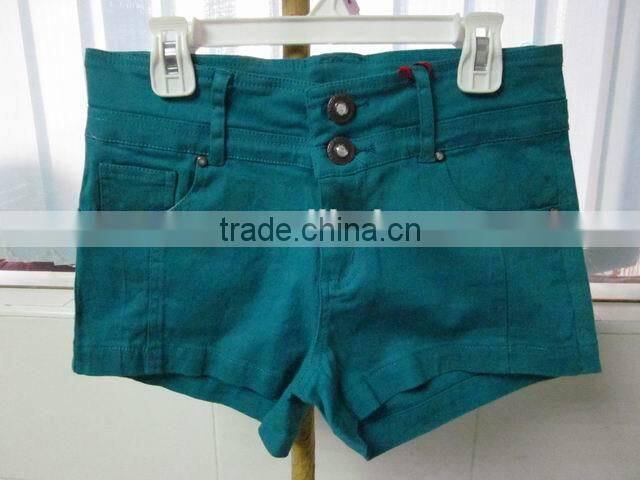 lady fashion boyfriend short denim pants