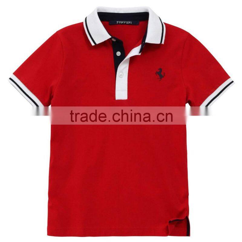 Logo Customized Cotton Cheap Prices New Design Polo T Shirt