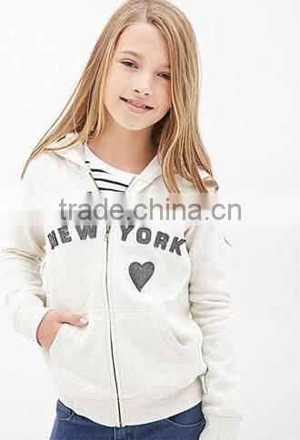 2017 Girls Hoodie Kids Custom Printed Hoodies Wholesale China Supplier OEM Service