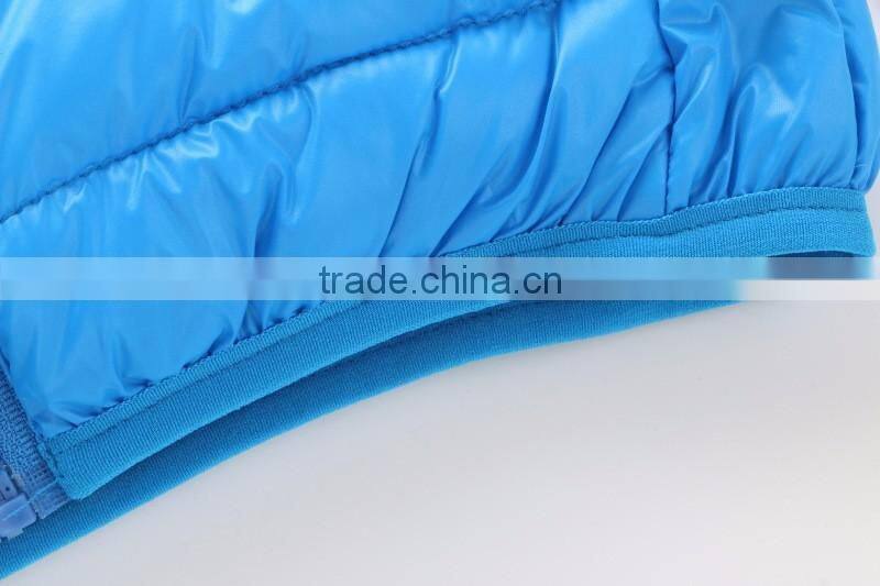 wholesale customize cheap kids children winter down vests and clothes