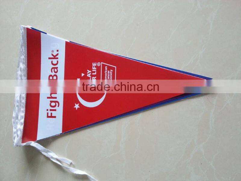 pennant bunting plastic flag