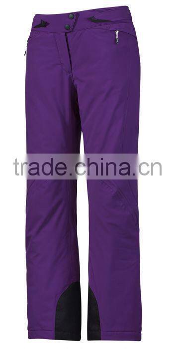 New fashion windproof waterproof ski pant for lady