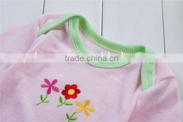 wholesale 5 pcs long sleeve romper set, baby girl's bodysuit gift set