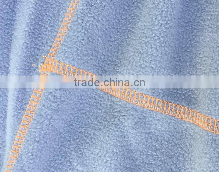 Soft zipper style men sport knitted sweater fleece jackets