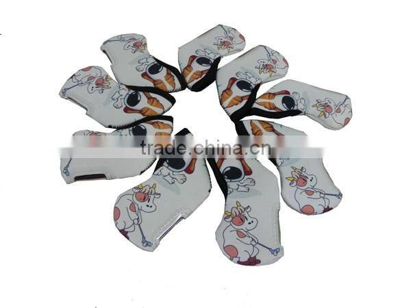 New deisgn Custom Neoprene golf iron headcover set